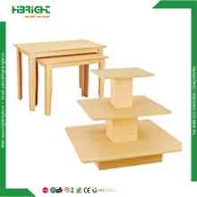 MDF Wooden Display Racks Stand for Supermarket